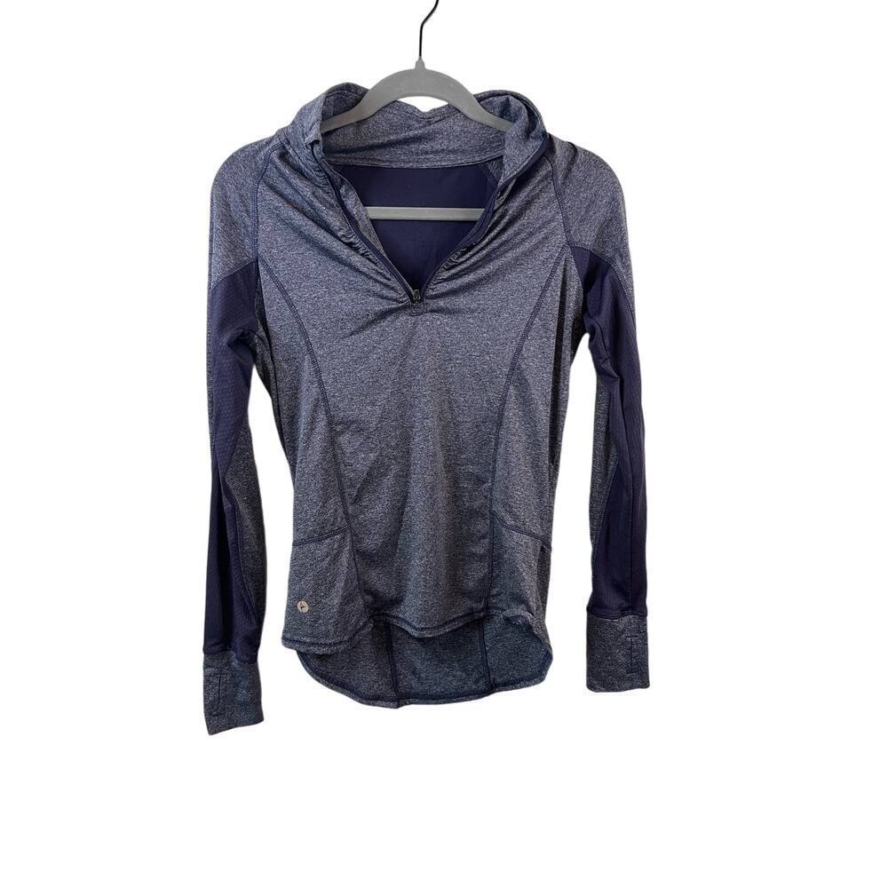 90 Degree by Reflex Purple Workout Top Size Small